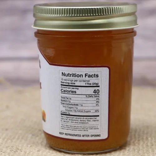 Mrs Miller's - Peach Jam - 9 oz