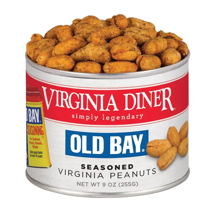 Virginia Diner Peanuts - Old Bay® Virginia Peanuts - 9 oz