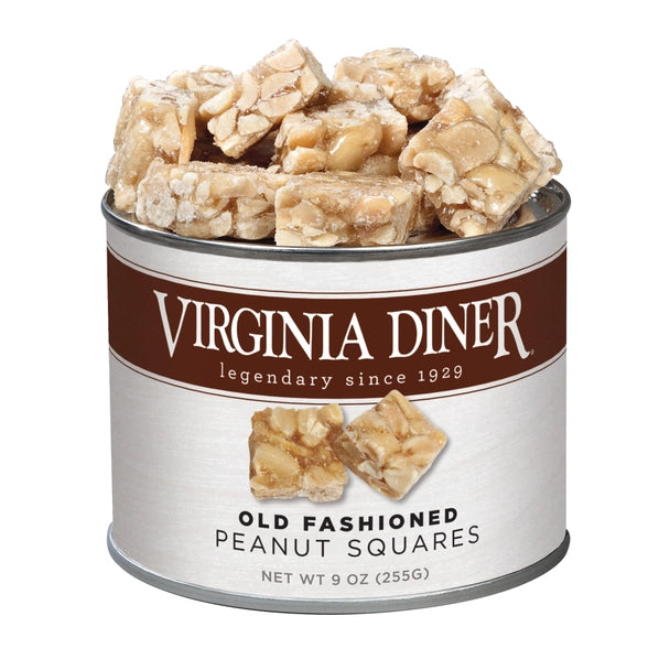 Virginia Diner Peanuts - Classic Old Fashioned Peanut Squares - 9 oz