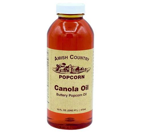 Amish Country Popcorn - 16oz Canola Oil with Butter Flavoring