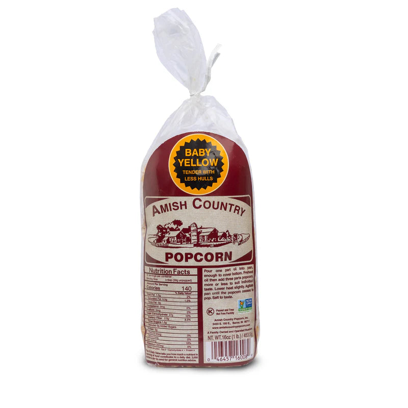 Amish Country Popcorn - Baby Yellow Popcorn