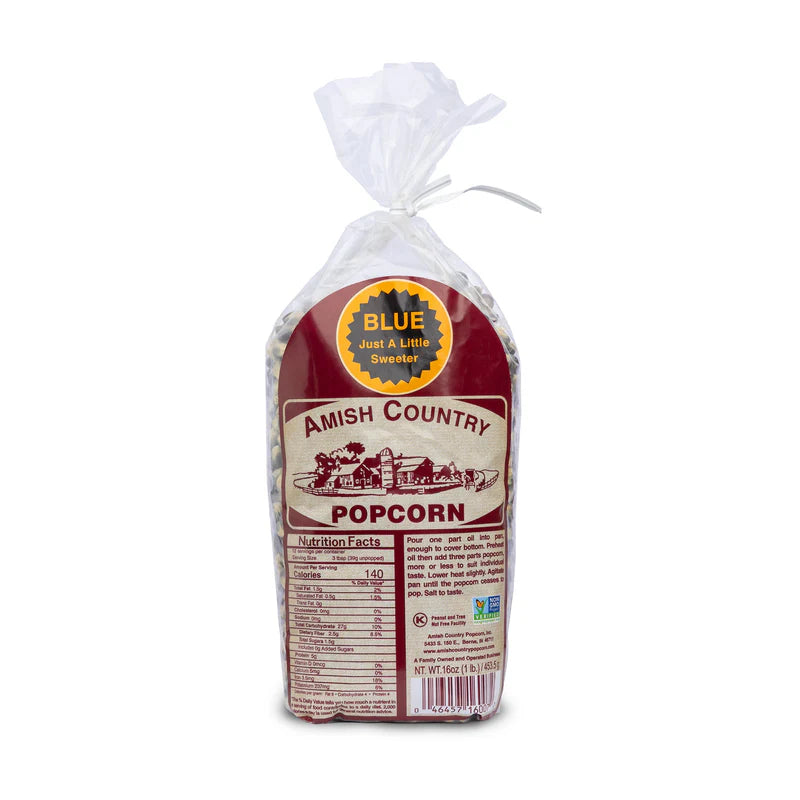 Amish Country Popcorn - Blue Popcorn