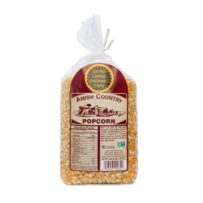 Amish Country Popcorn - Extra Large Caramel Type Popcorn