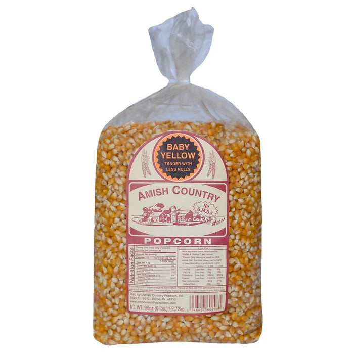 Amish Country Popcorn - Baby Yellow Popcorn