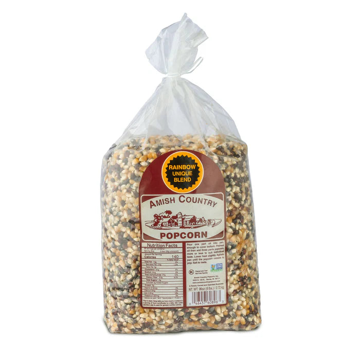 Amish Country Popcorn - Rainbow Popcorn