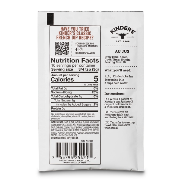 Kinder's - Bone Broth Gravy Au Jus