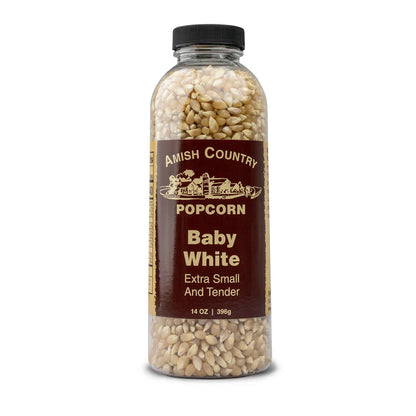 Amish Country Popcorn - Baby White Hulless Popcorn