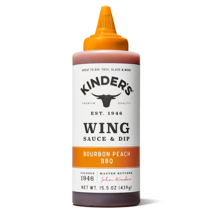 Kinder's - Bourbon Peach Bbq Wing Sauce