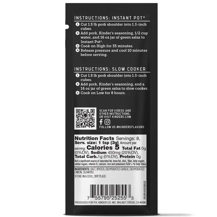 Kinder's - Chile Verde