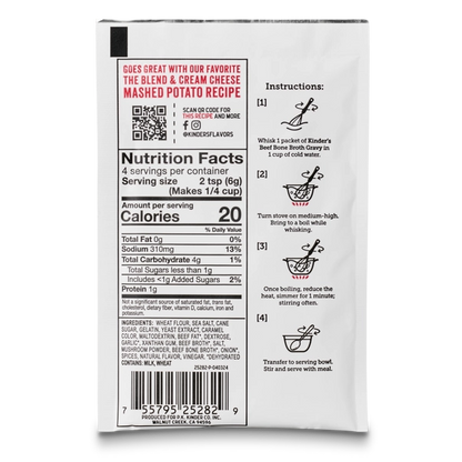 Kinder's - Classic Beef Bone Broth Gravy with Sea Salt and Herbs