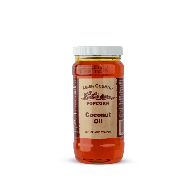 Amish Country Popcorn - 15oz Coconut Oil
