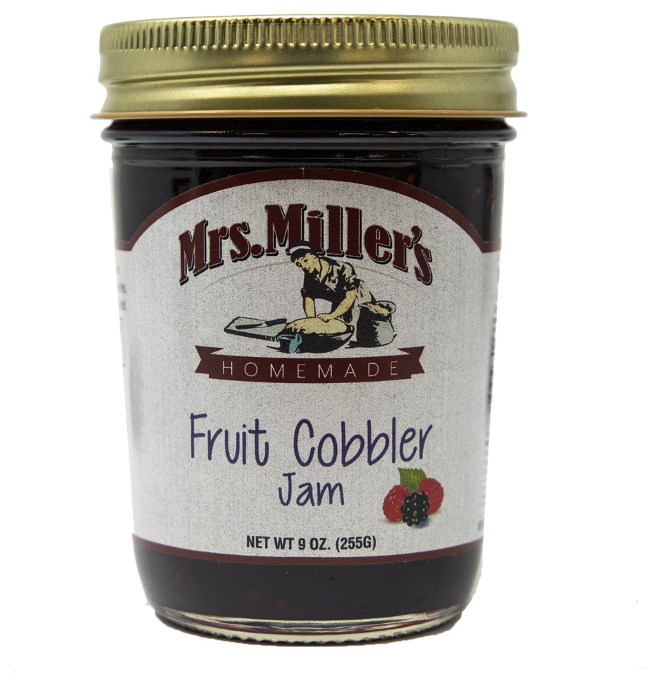 Mrs Miller's - Fruit Cobbler Jam - 9 oz