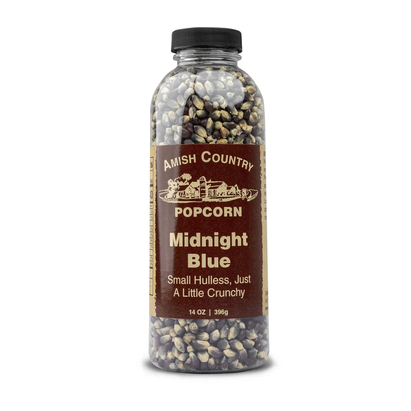 Amish Country Popcorn - Midnight Blue Hulless Popcorn