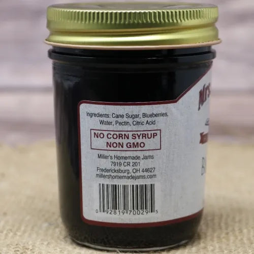 Mrs Miller's - Blueberry Jam - 9 oz