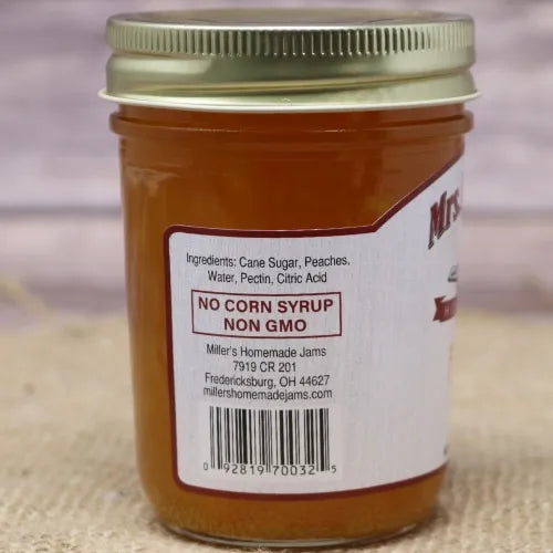 Mrs Miller's - Peach Jam - 9 oz
