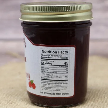 Mrs Miller's - Red Raspberry Jam (Seedless) - 9 oz