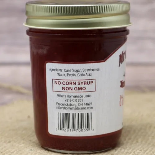 Mrs Miller's - Strawberry Jam - 9 oz