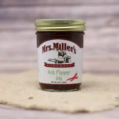 Mrs Miller's - Hot Pepper Jelly - 9 oz