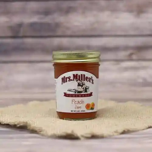 Mrs Miller's - Peach Jam - 9 oz