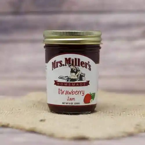 Mrs Miller's - Strawberry Jam - 9 oz